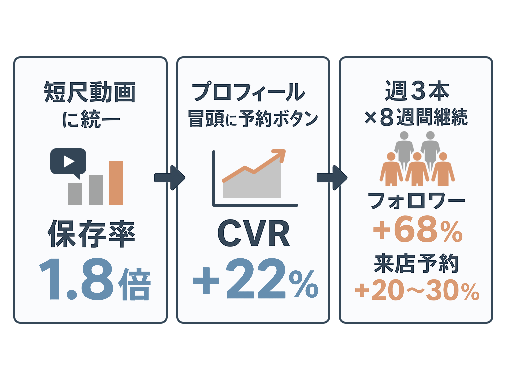 数字で見る"伸びる構成"（サンプル指標）